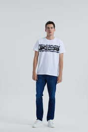 Jeans Hombre Slim Azul