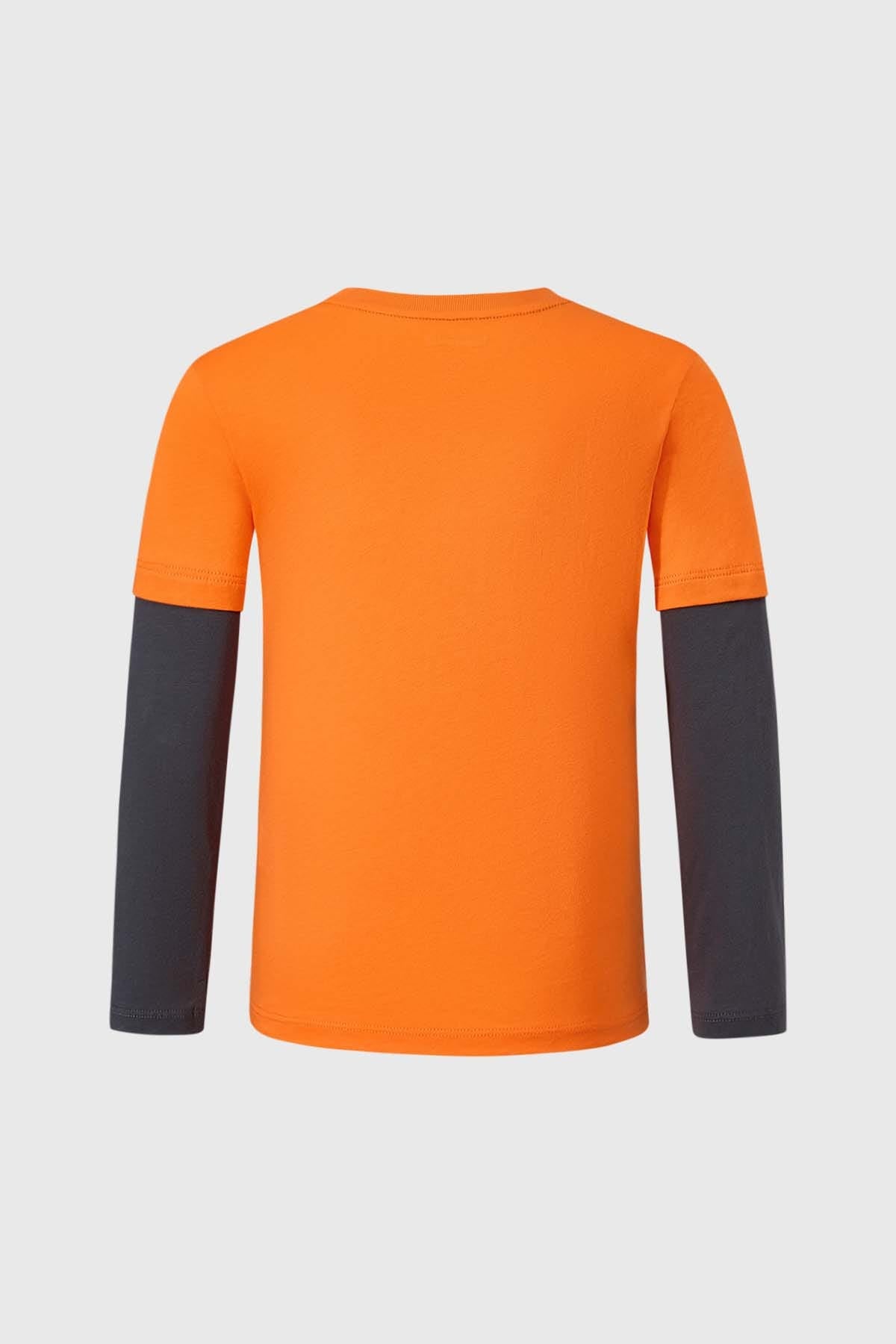 Polera Niño Dragon Ball Naranjo V