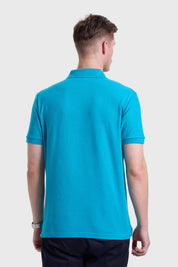 Polera Hombre Piqué Básica Calipso