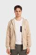 Polerón Hombre Hoodie Básico Beige