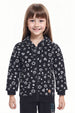 Polerón Niña Básico Print Negro