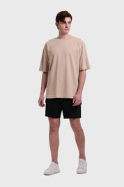 Polera Hombre Loose Fit Beige