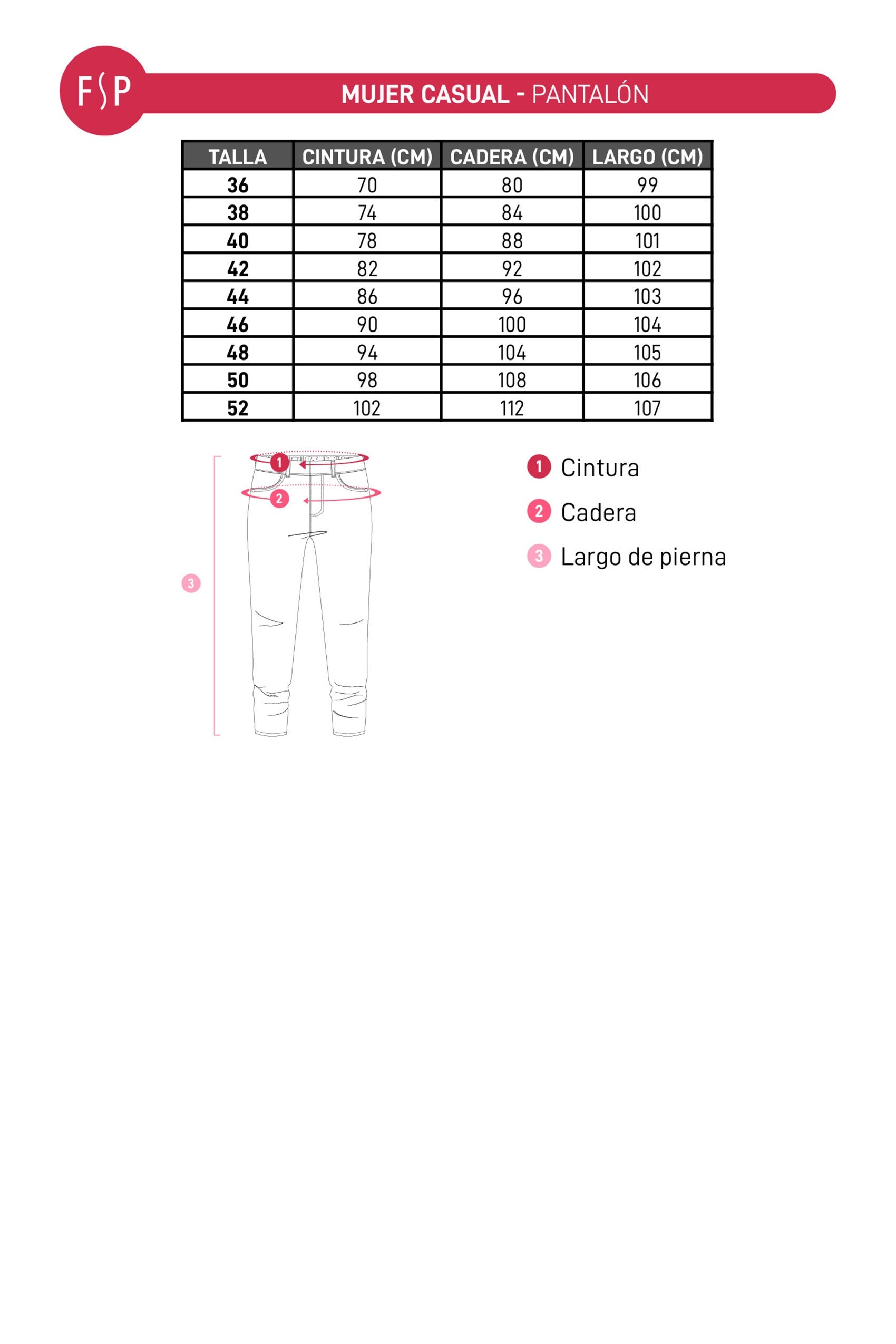 Pantalón Mujer Lino Sastrero Dobladillo Rosado