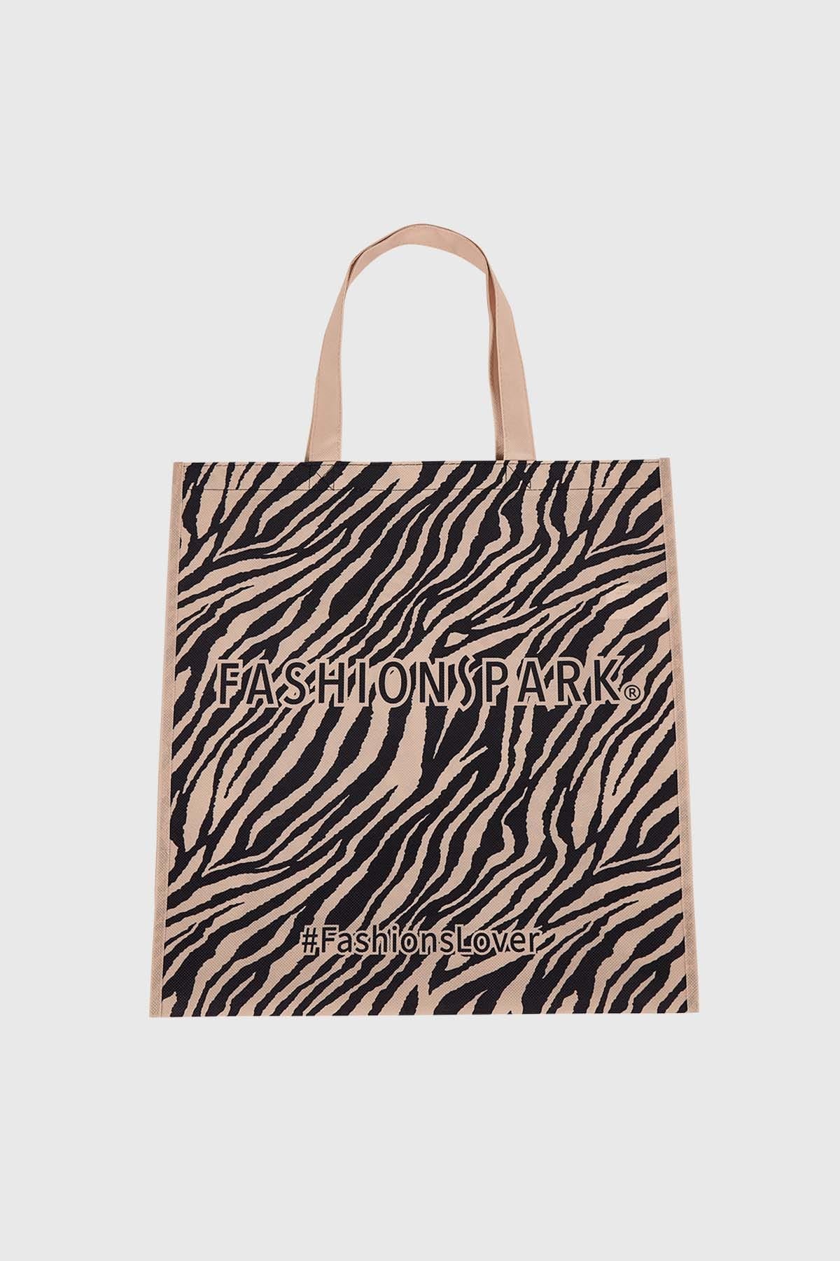 Bolsa Home Animal Print Negro