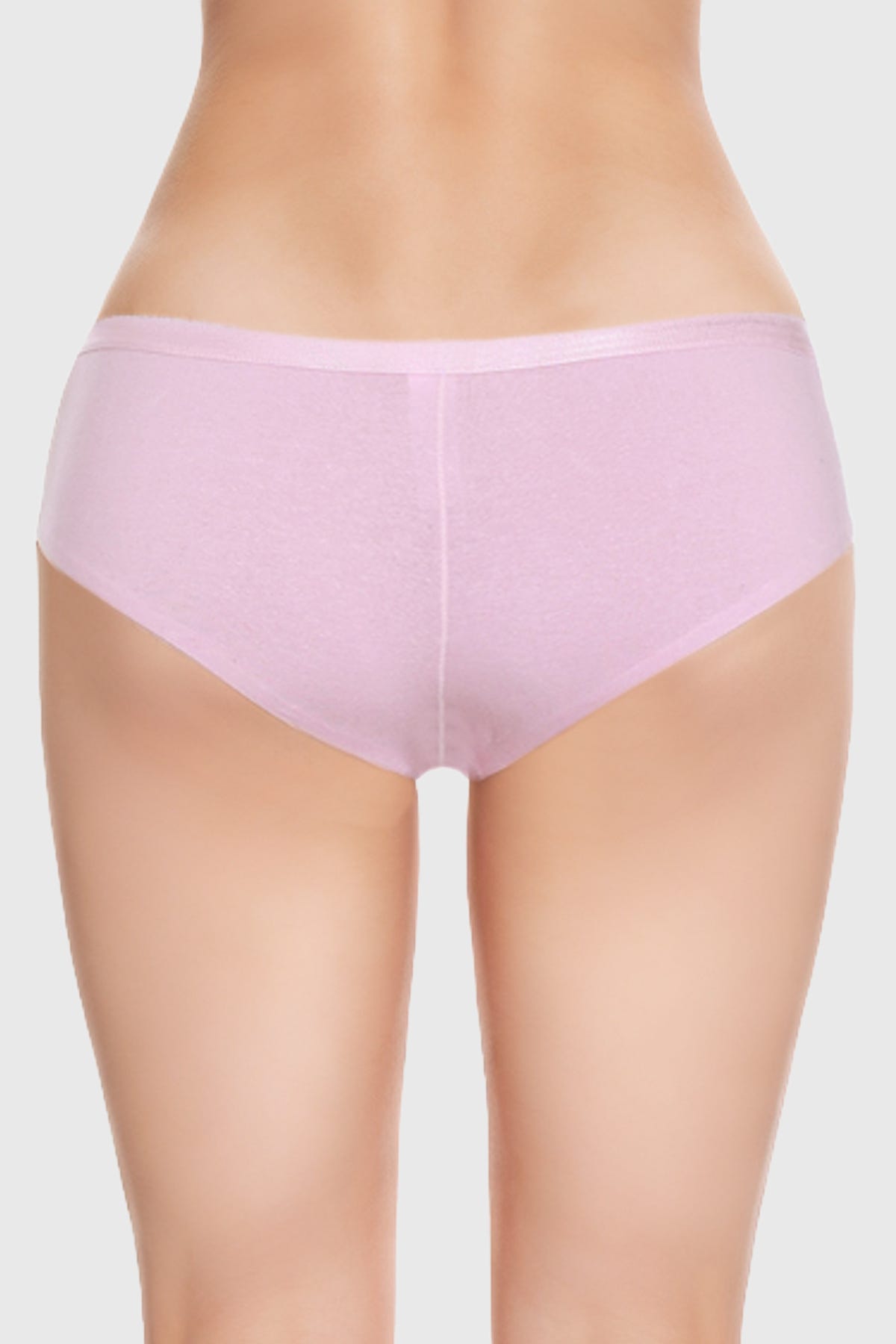Calzón Mujer Deportivo Short Costura Lila