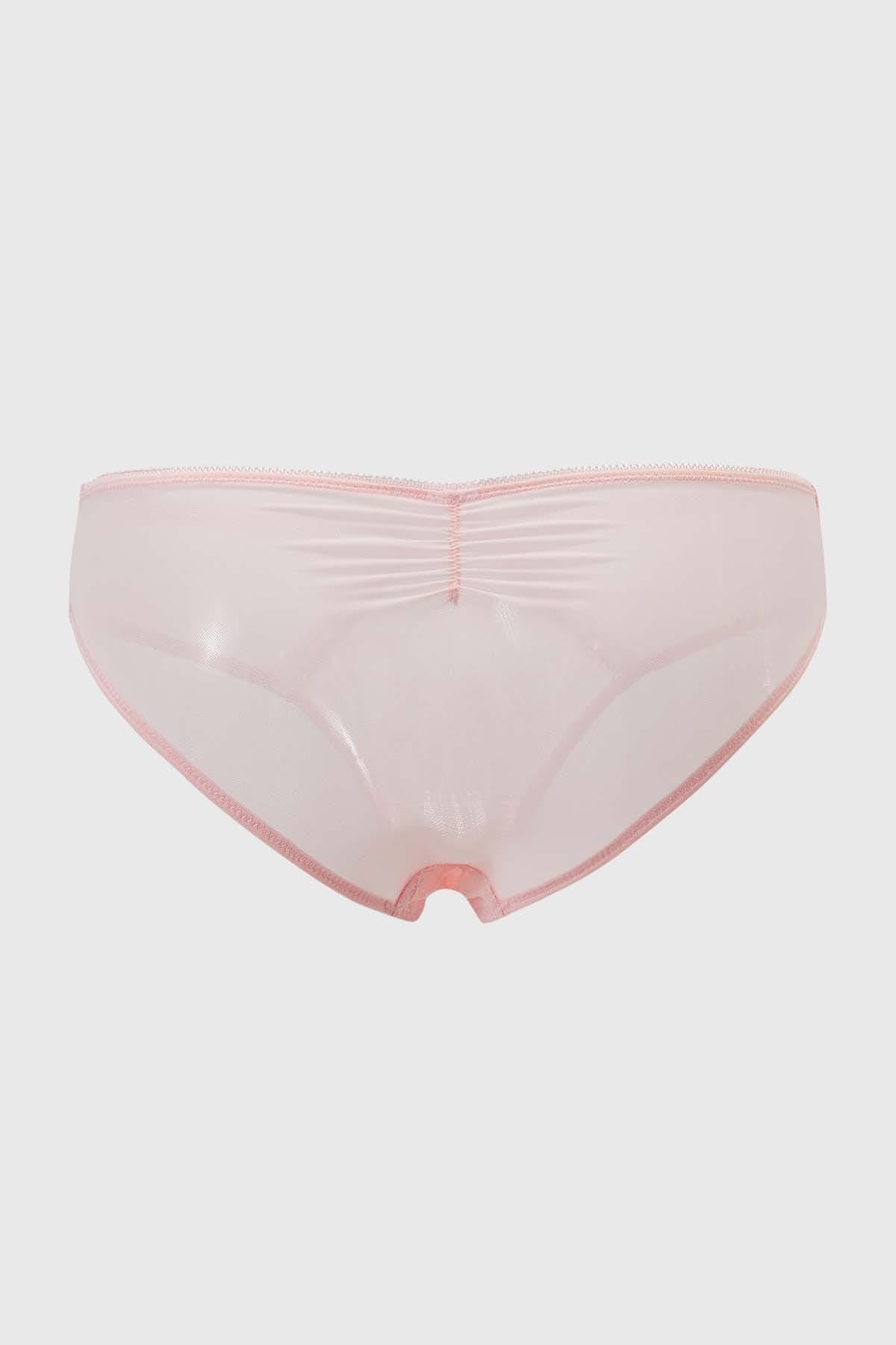 Calzón Mujer Pantaleta Encaje Palo Rosa