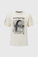 Polera Niño Relieve En Print Beige