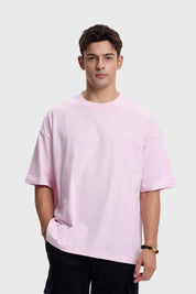 Polera Hombre Oversize Rosado
