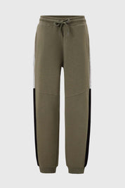 Pantalón Buzo Niño Texto Cortes Verde