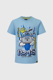 Polera Niño Star Wars Celeste