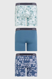 Boxer Hombre Tripack Gris