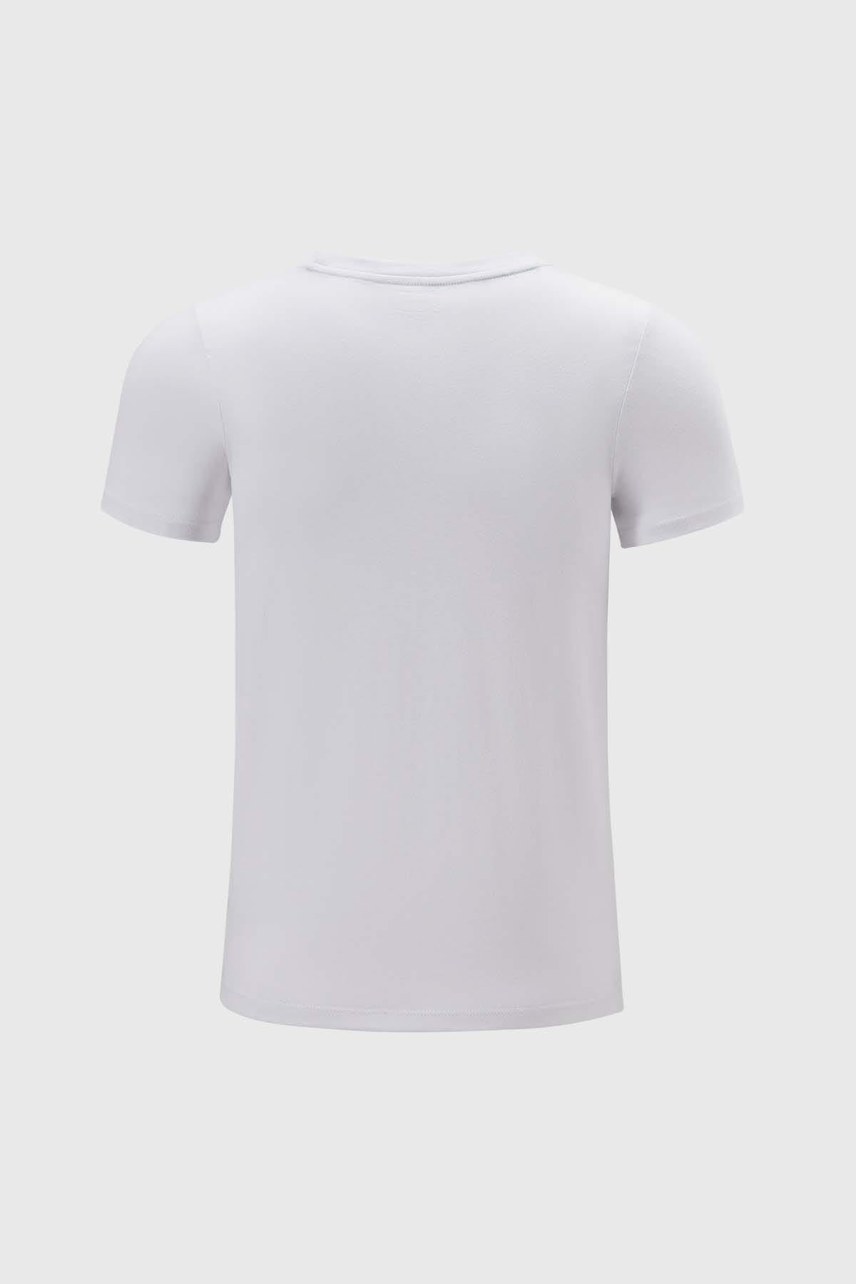 Polera Niño Print Blanco
