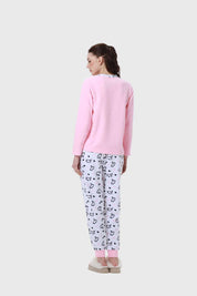 Pijama Mujer Estampado Rosado