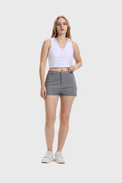 Polera Mujer Abotonada Blanco