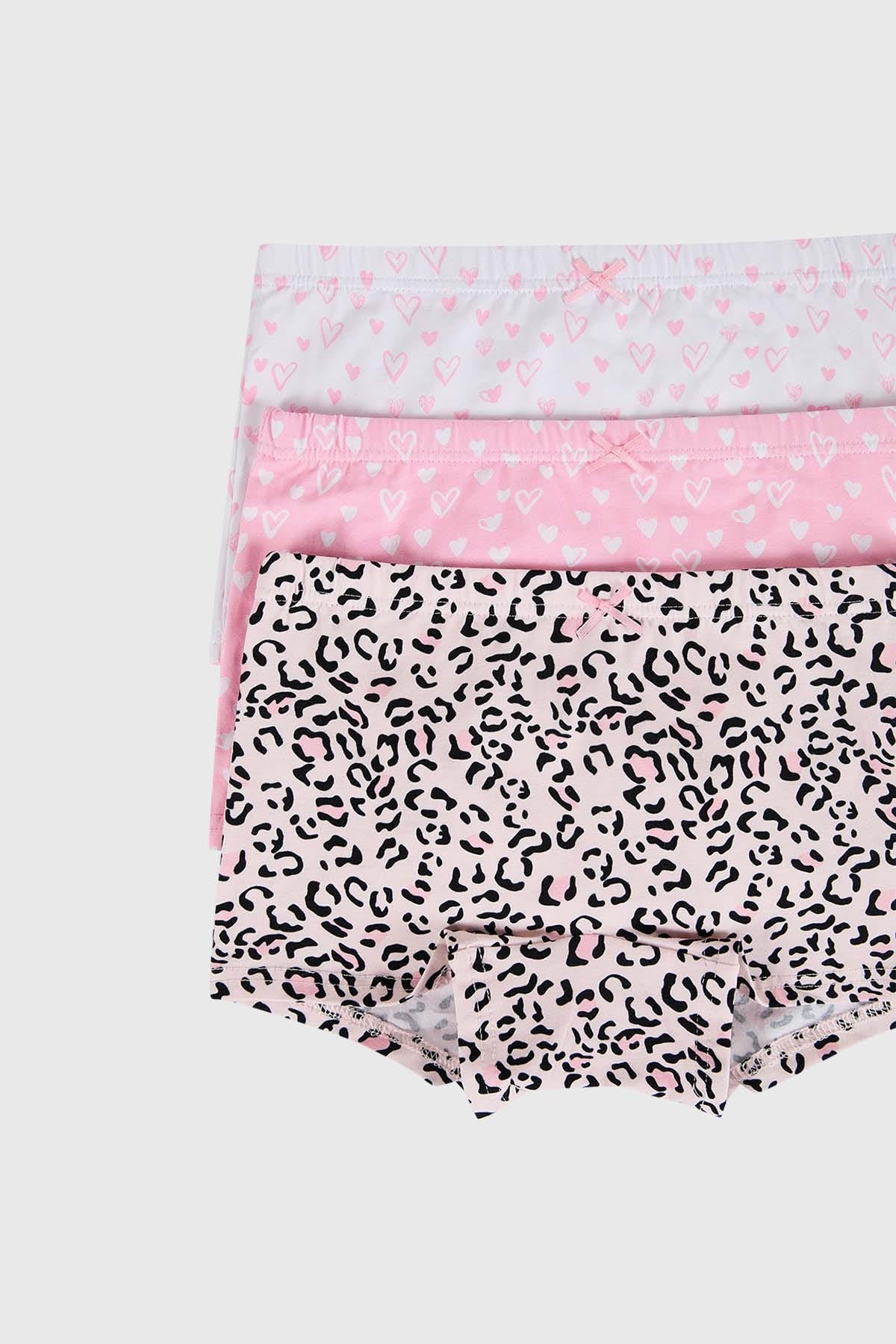 Calzón Niña Tripack Rosado