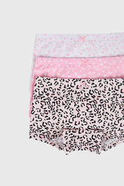 Calzón Niña Tripack Rosado