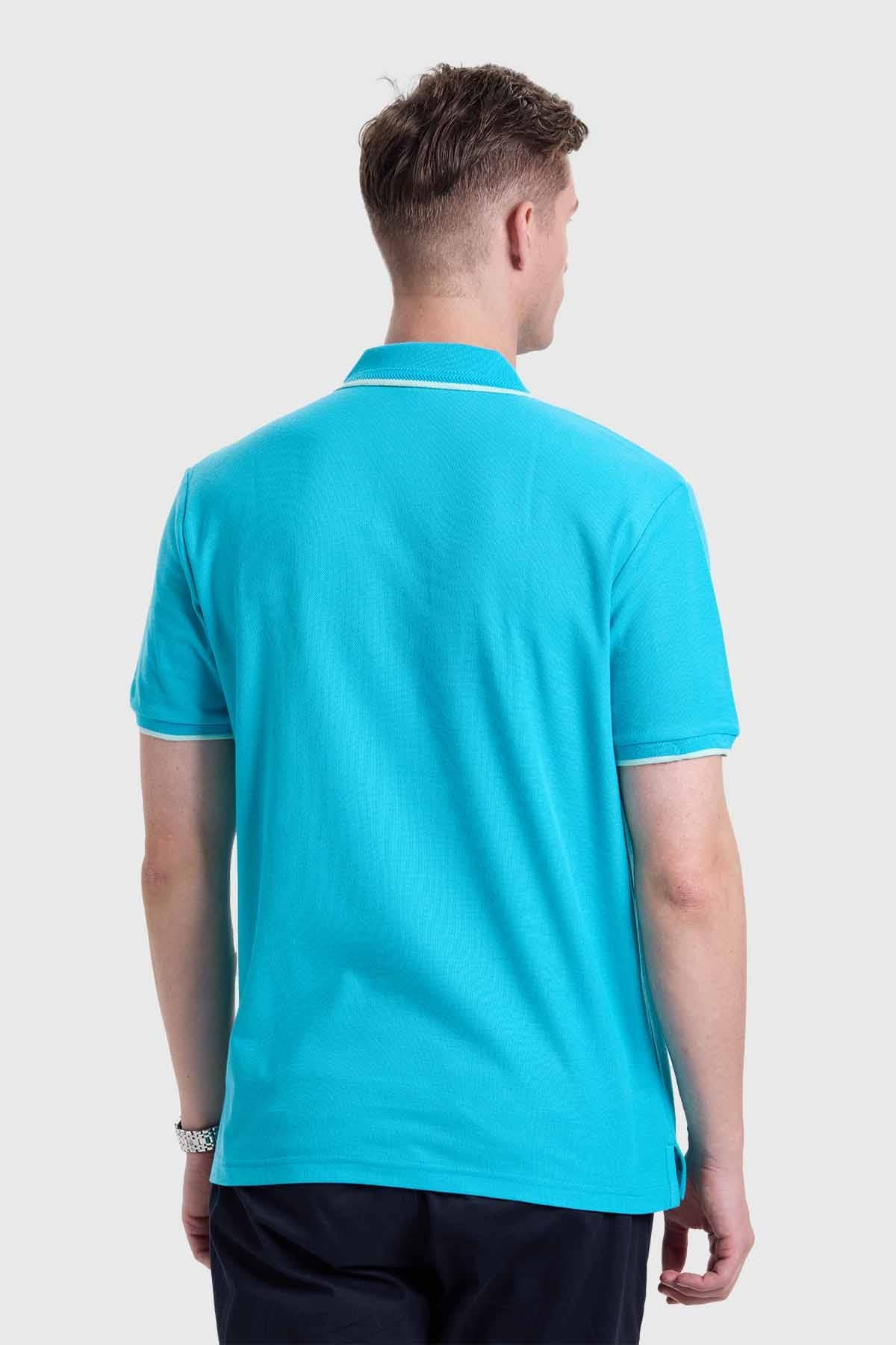 Polera Hombre Piqué Básica Calipso