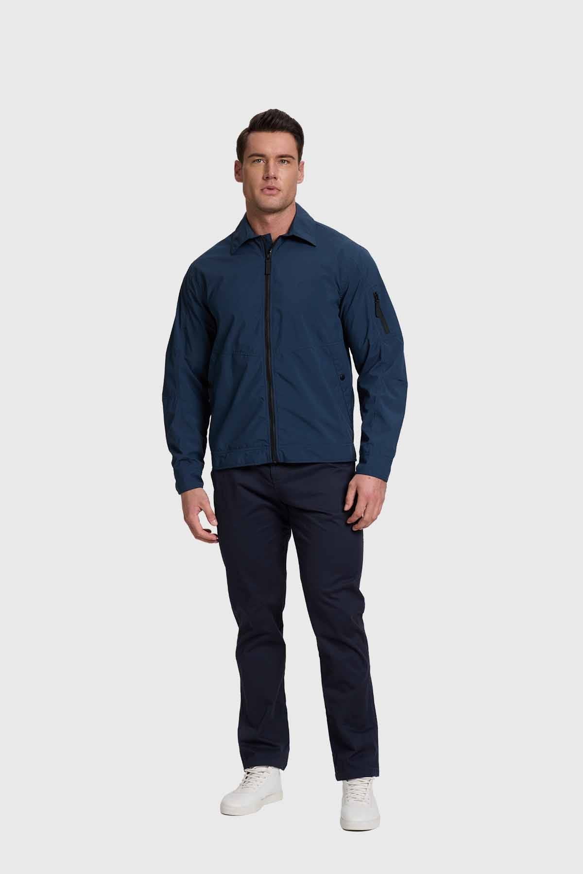 Chaqueta Hombre Azul