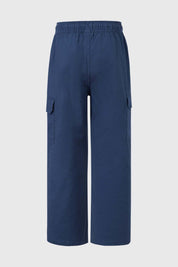 Pantalón Niño Cargo Recto Azul