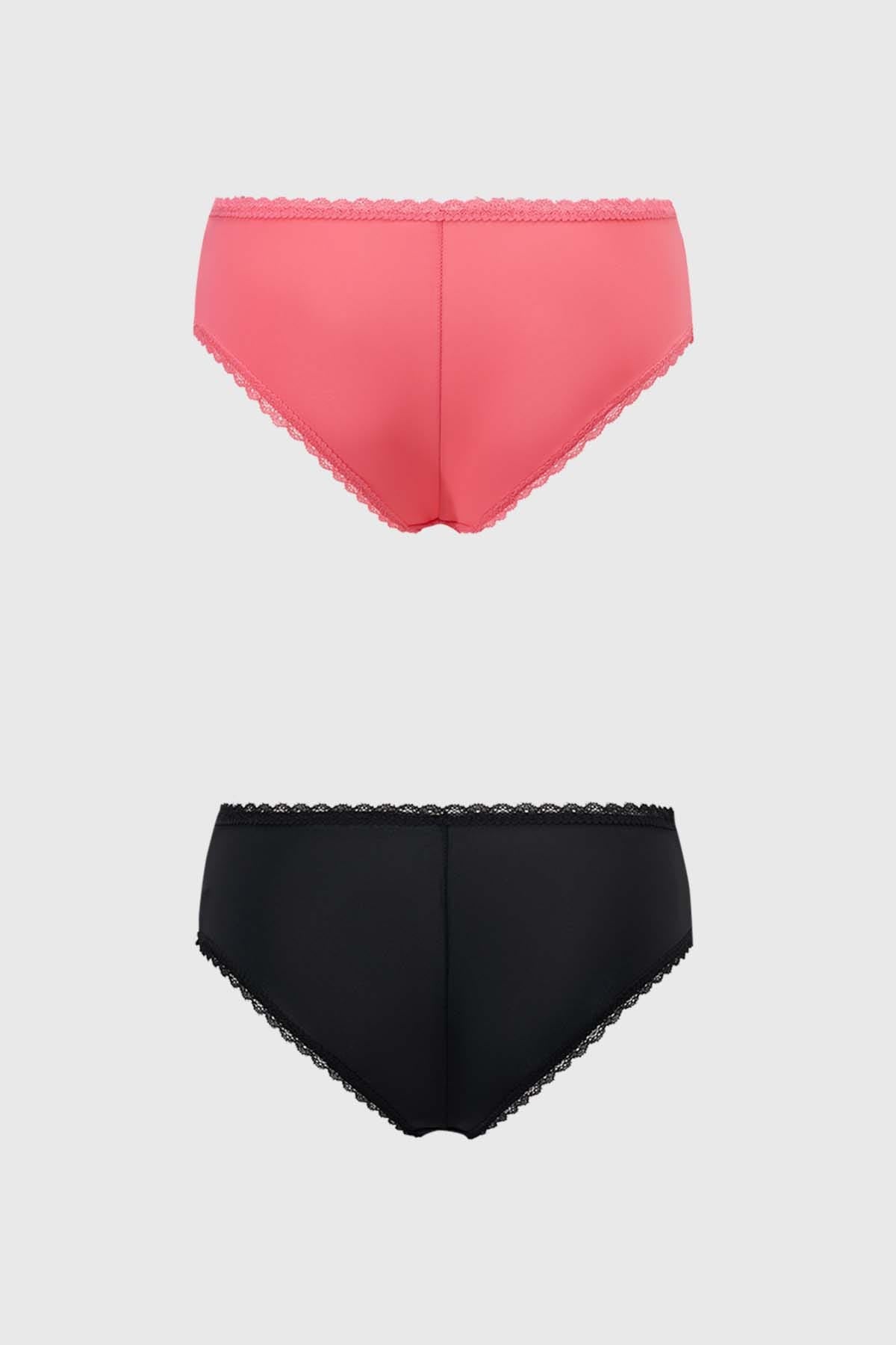 Calzón Mujer Bipack Pantaleta Culotte Rosa