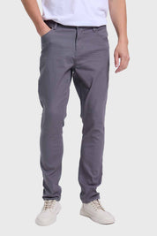 Jeans Hombre Slim Gris