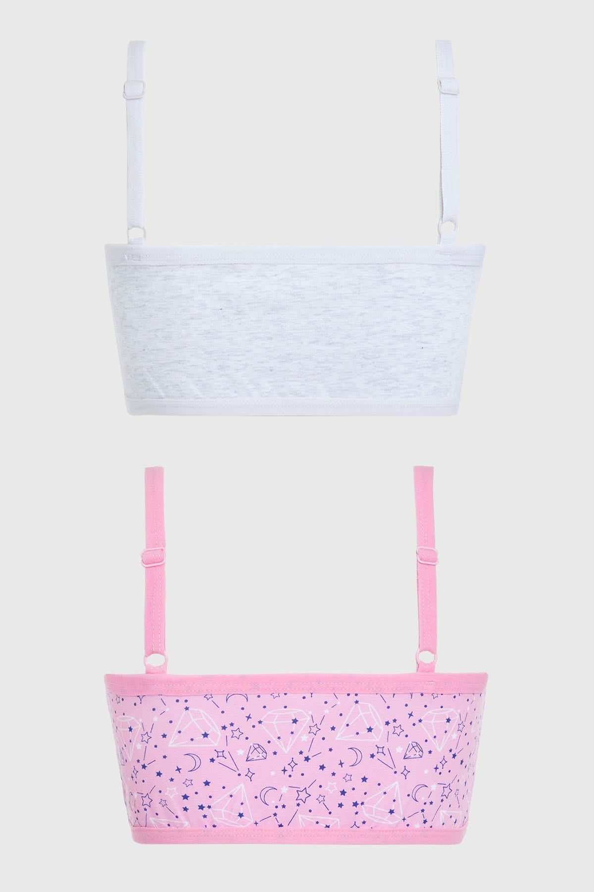 Peto Niña Bipack Juvenil Print Fucsia