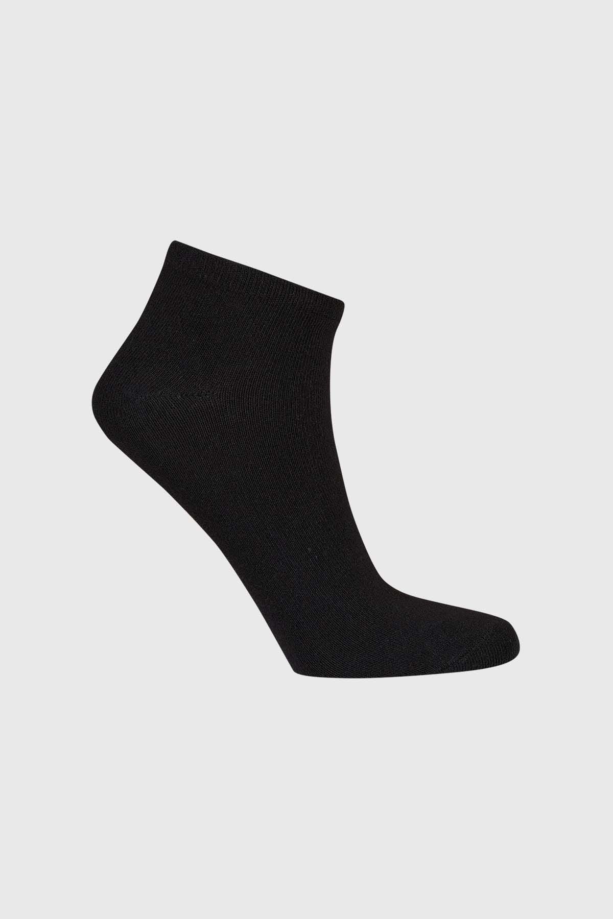 Calceta Deportiva Hombre Tripack Negro3