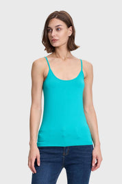 Polera Mujer Peto Pabilo Turquesa