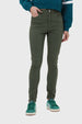 Jeans Mujer Skinny Verde