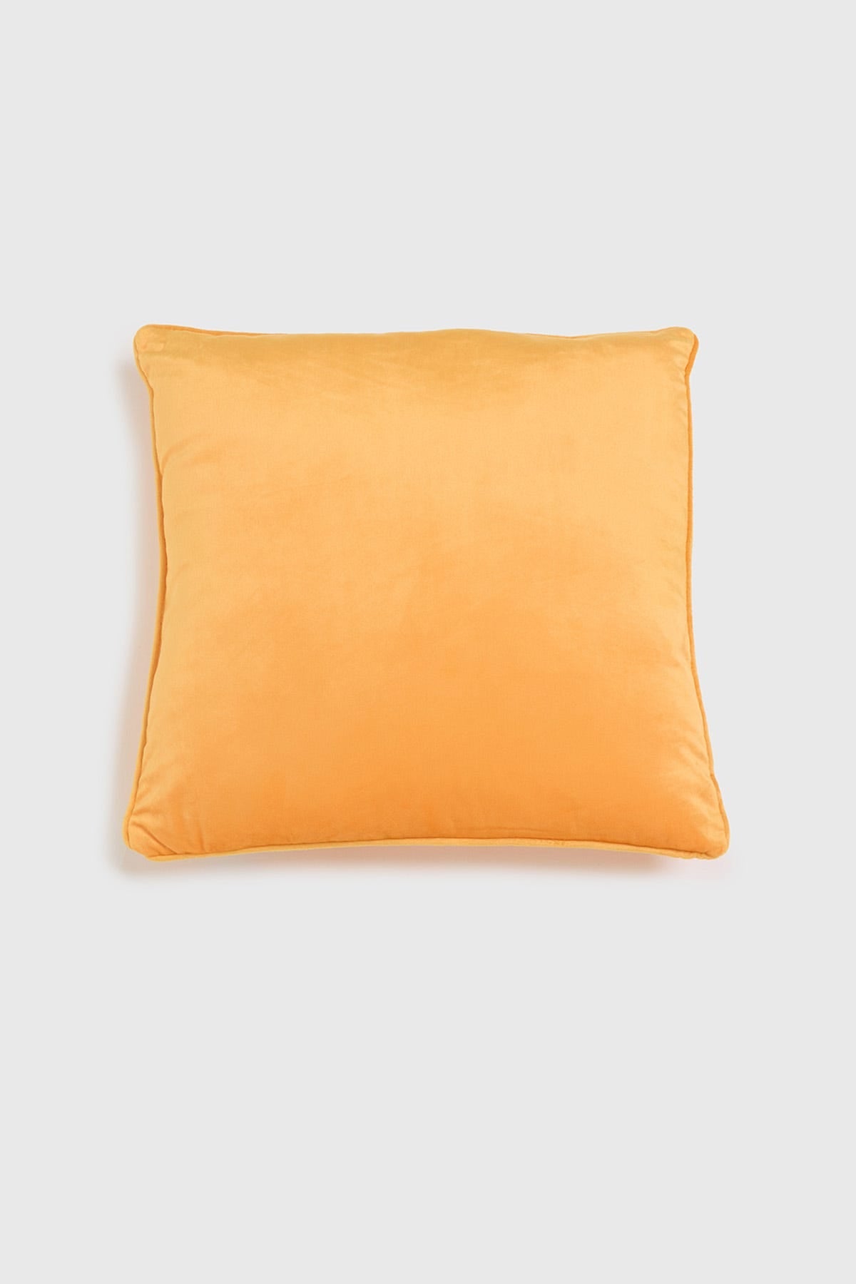 Cojín Unisex Velvet Liso Naranjo
