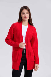 Sweater Mujer Tapado Rojo