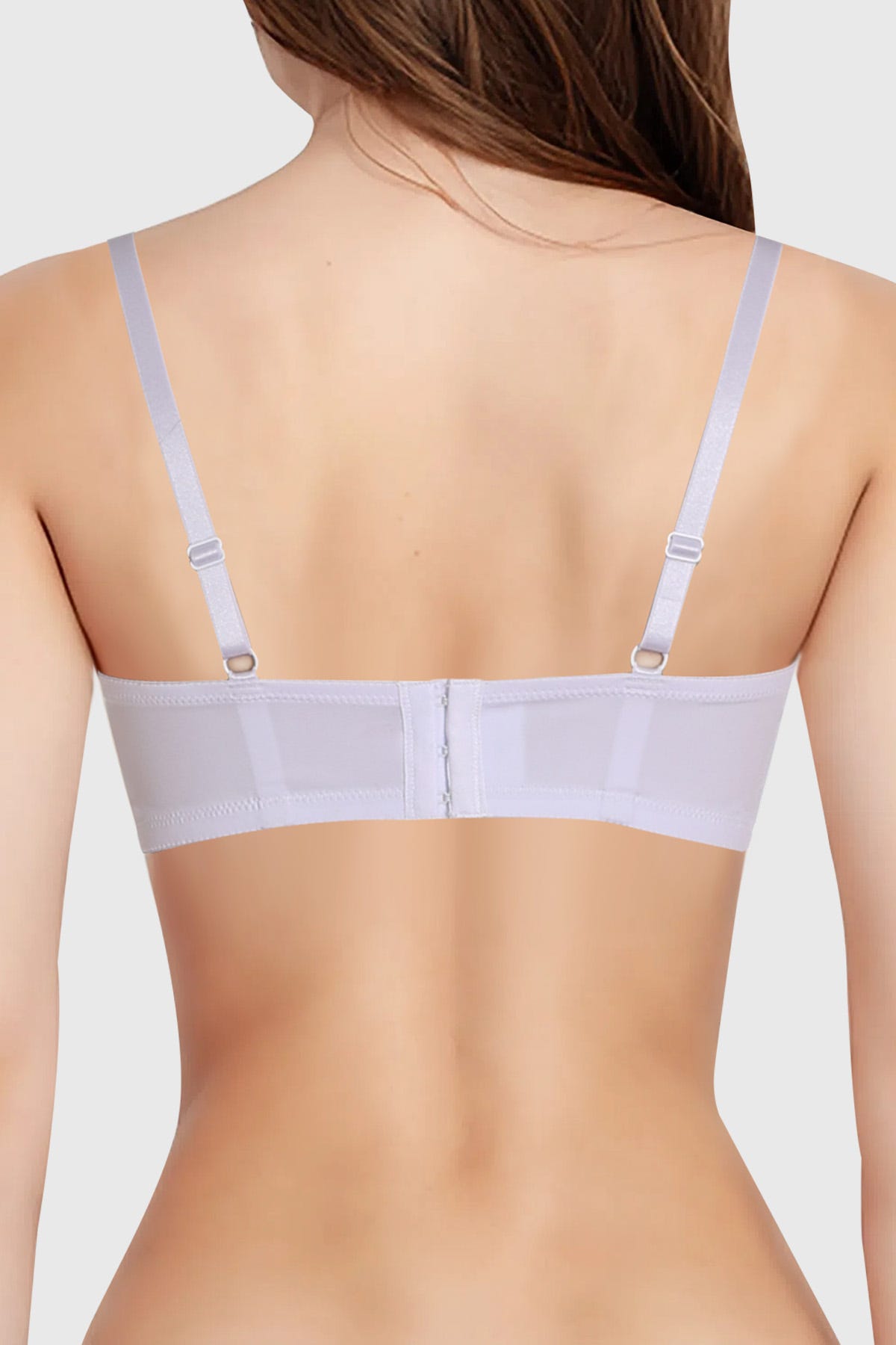 Sostén Mujer Copa Encaje Superior Blanco