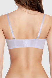 Sostén Mujer Copa Encaje Superior Blanco