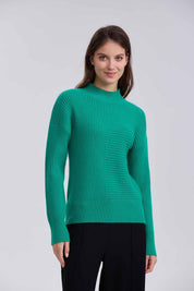 Sweater Mujer Chenille Verde