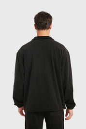 Polerón Hombre Medio Negro