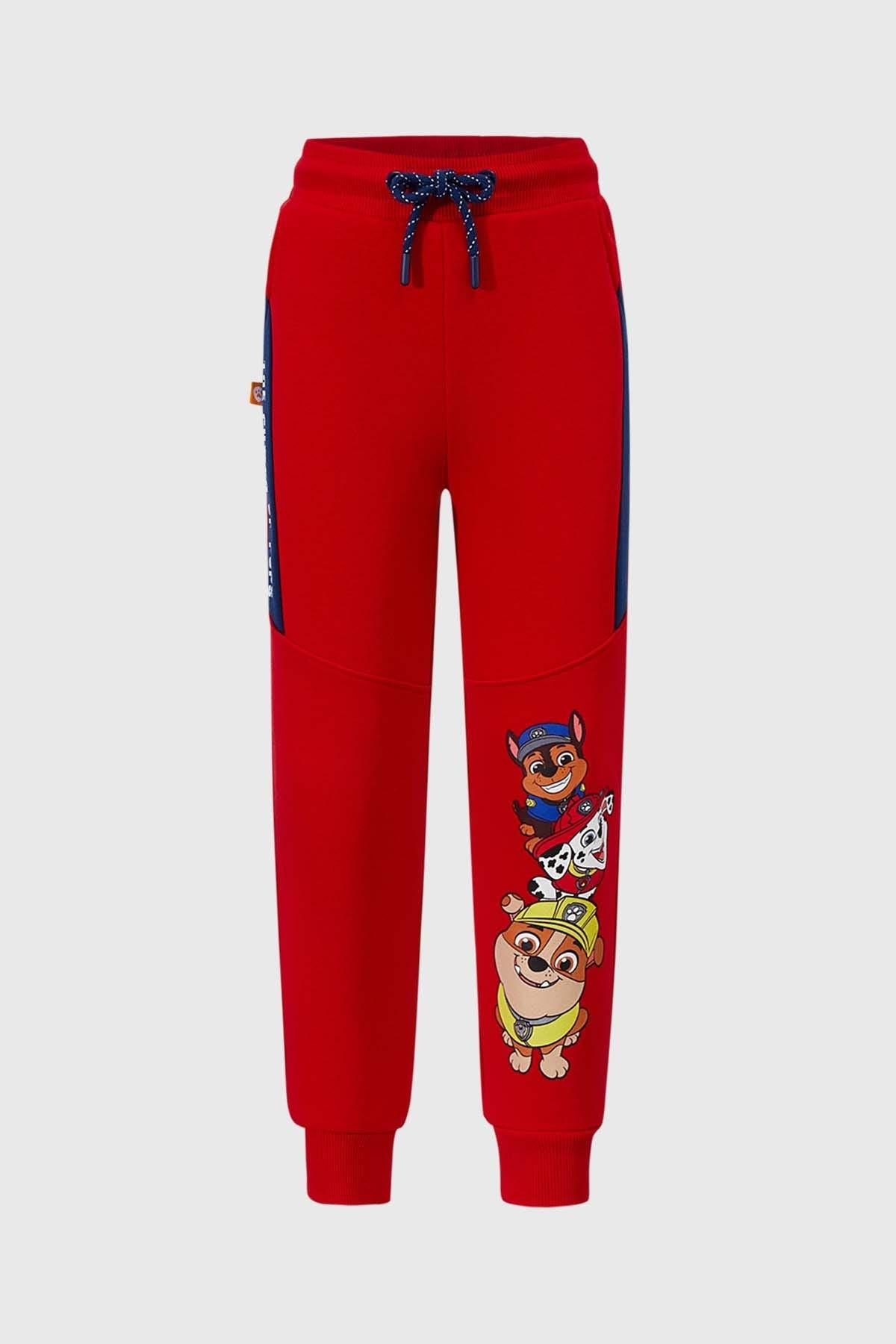 Pantalón jogger algodón rojo con diseño Paw Patrol – Fashion´s Park