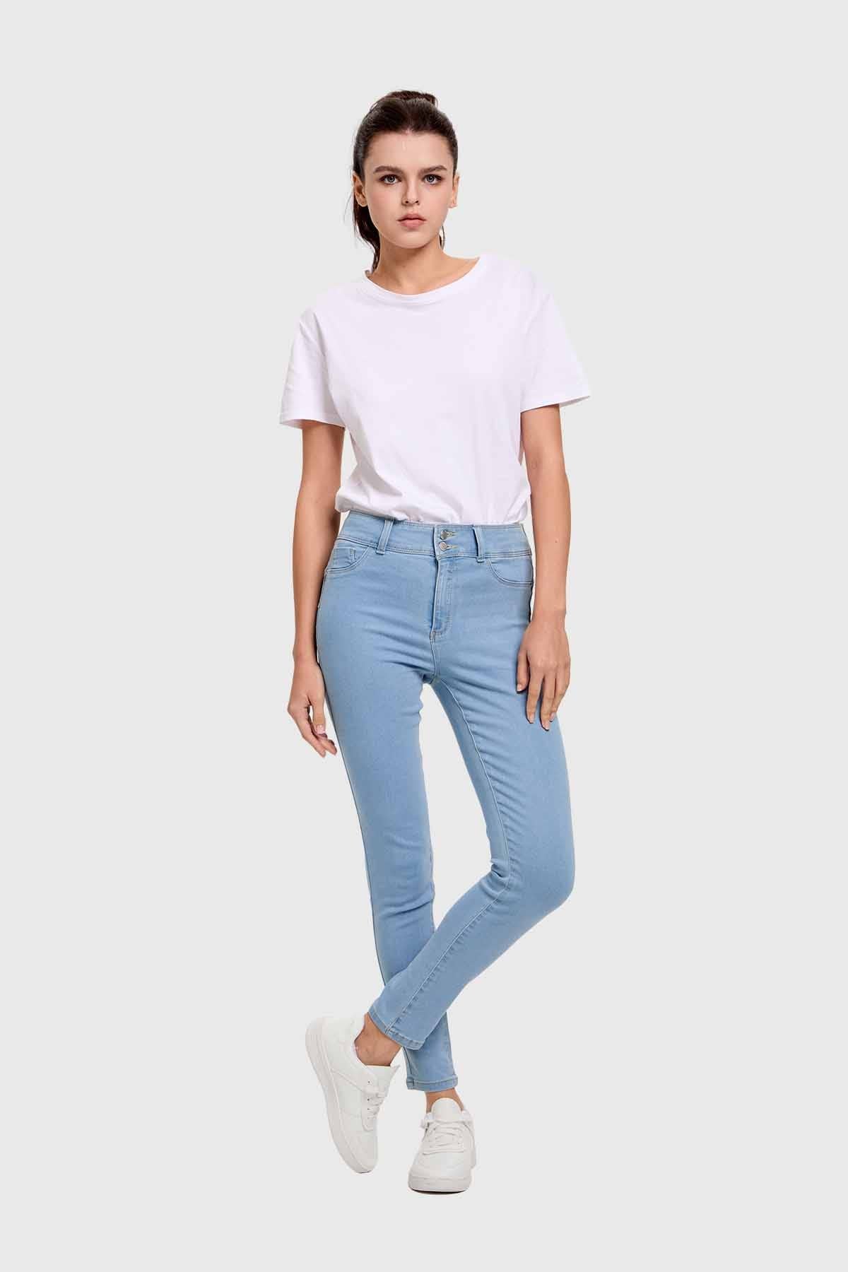 Jeans Mujer Skinny Jenny Celeste