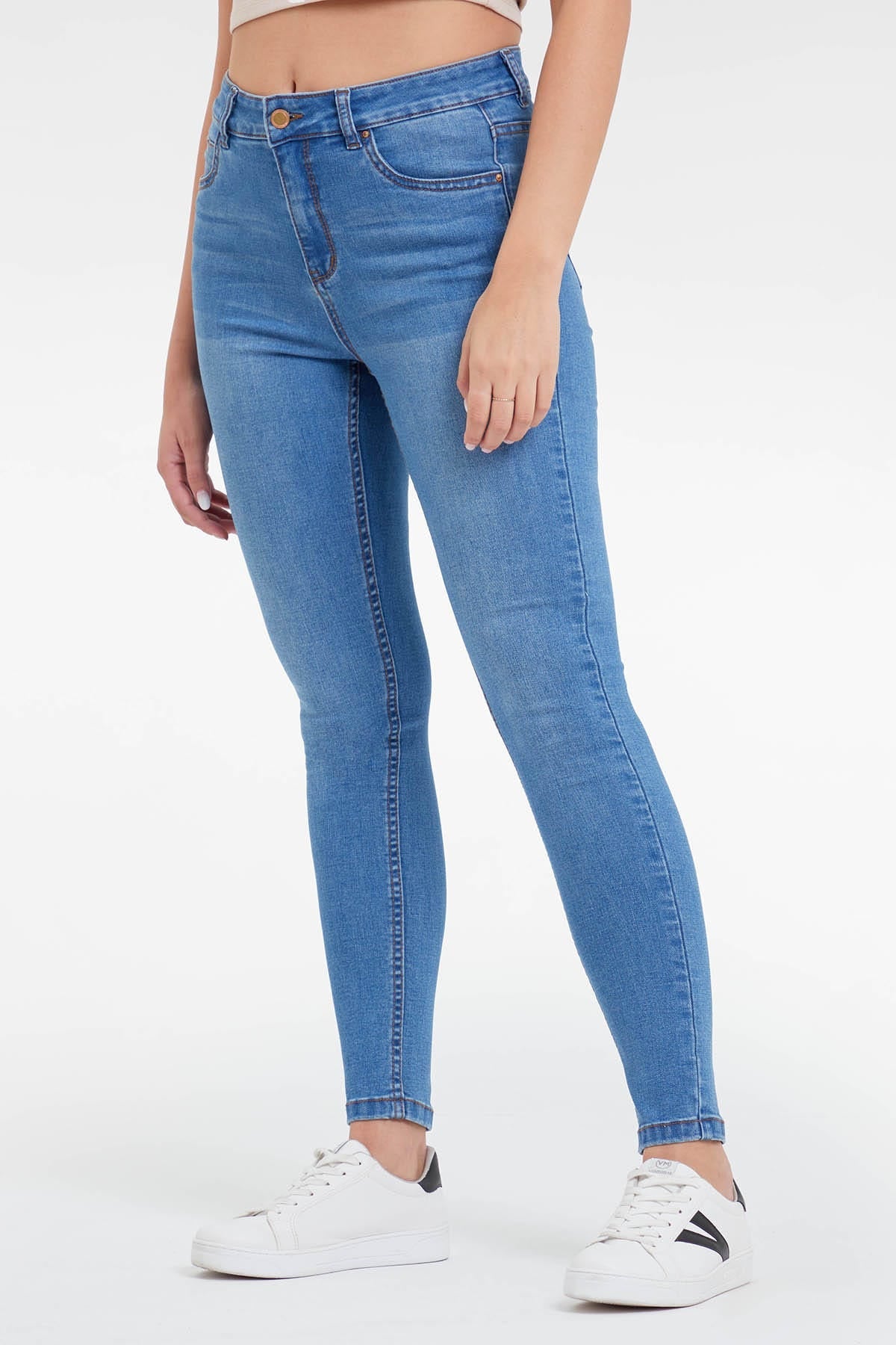 Jeans Skinny Estela Azul