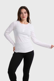 Polera Mujer Rib B Crudo