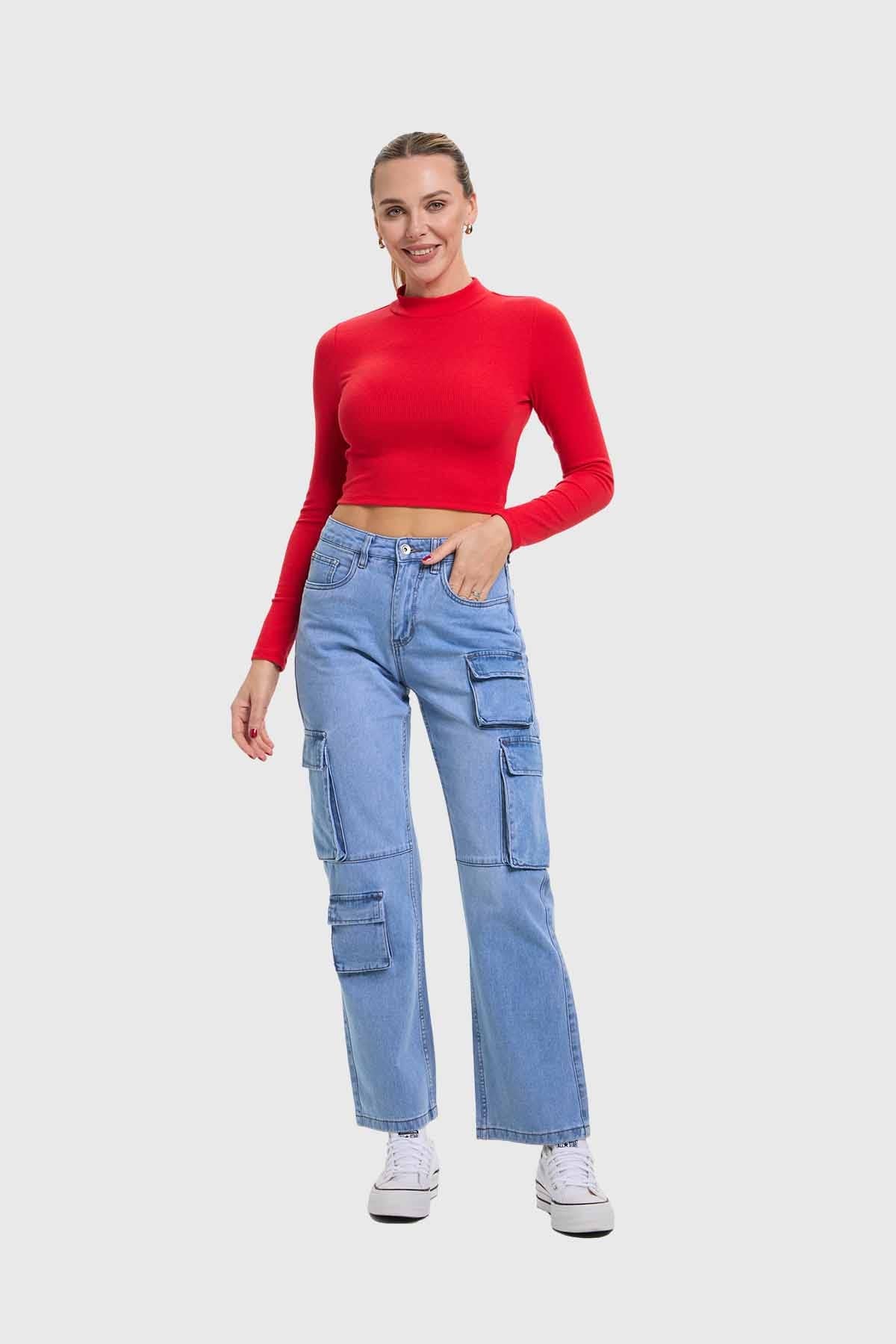 Polera Mujer Beatle Rojo