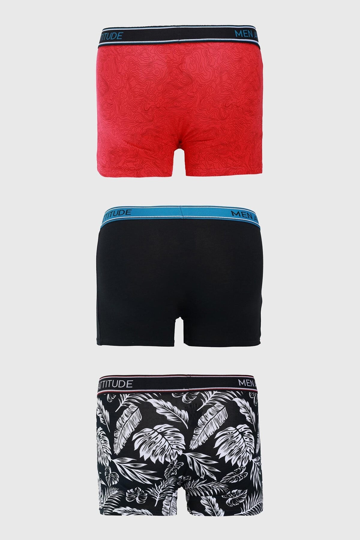 Boxer Hombre Tripack Rojo