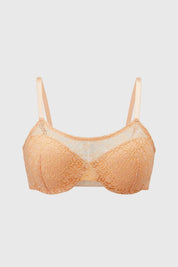 Sostén Mujer Copa Encaje Damasco