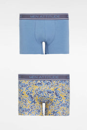 Boxer Hombre Bipack Petróleo