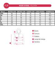 Sweater Mujer Lavado Fucsia