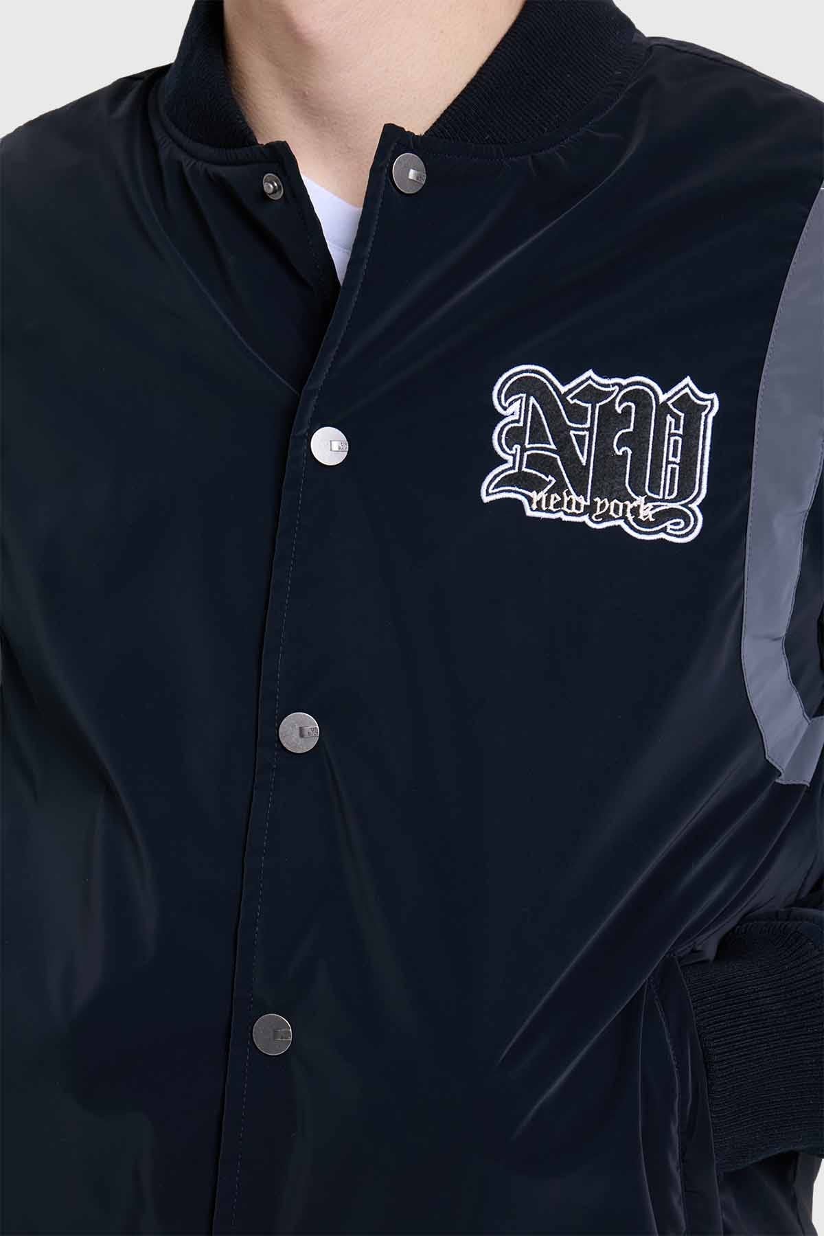 Chaqueta Hombre Bomber Negro