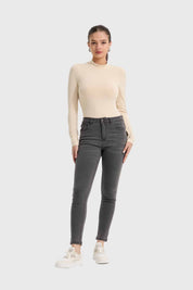 Jeans Mujer Skinny Emilia Gris
