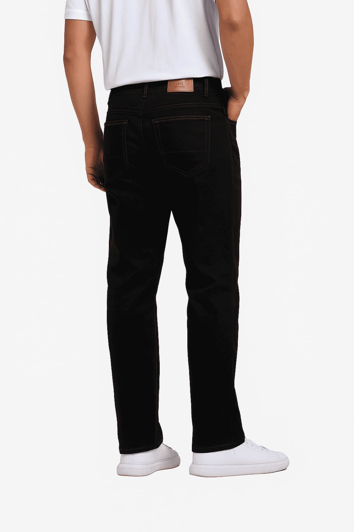 Jeans Hombre Straight Negro