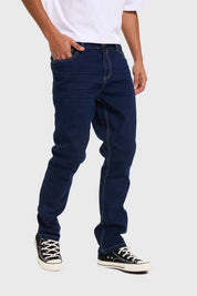 Jeans Hombre Slim Azul Índigo