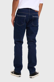 Jeans Hombre Slim Azul Índigo