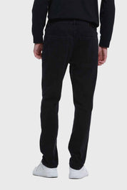 Jeans Hombre Slim Con Polar Negro